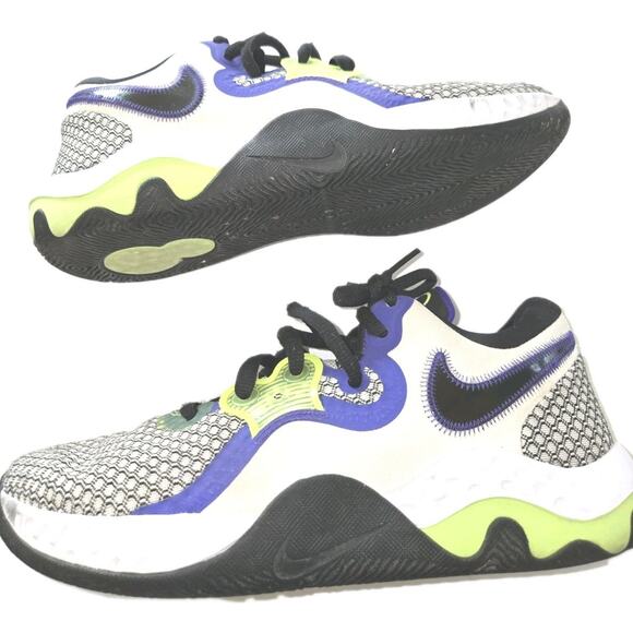 Nike Other - SIZE‎ 10.5 MEN'S NIKE RENEW ELEVATE II WHITE MULTICOLOR CW3406-101 BASKETBALL